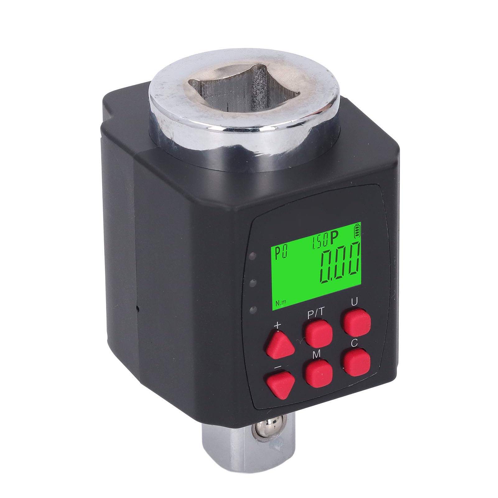 Cyfrowy Miernik Momentu Obrotowego 3/4 Cala Elektroniczny Adapter Klucza Dynamometrycznego 10-1000 Nm z Podświetlanym Wyświetlaczem i pamięcią 500 Danych do Konserwacji Rowerów i