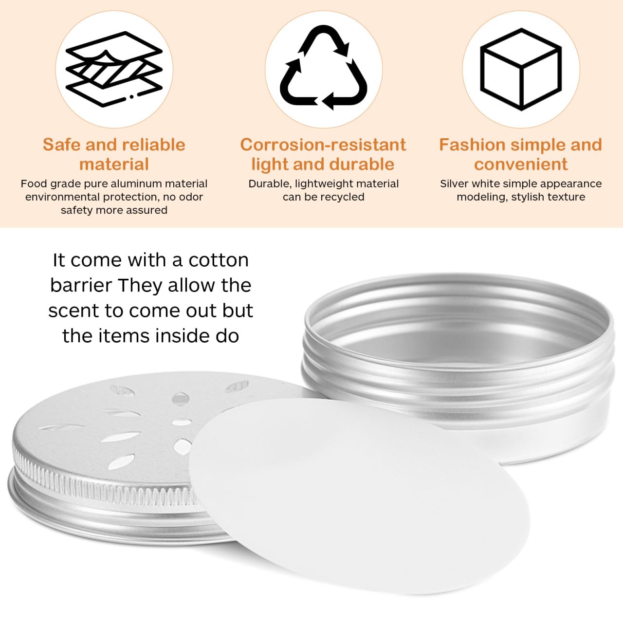 Mipcase Lot de 10 boîtes d'entraînement pour Chiens en Aluminium avec Trous d'aération pour favoriser la capacité à renifler et soulager Le Stress Lors de l'entraînement des Chiens