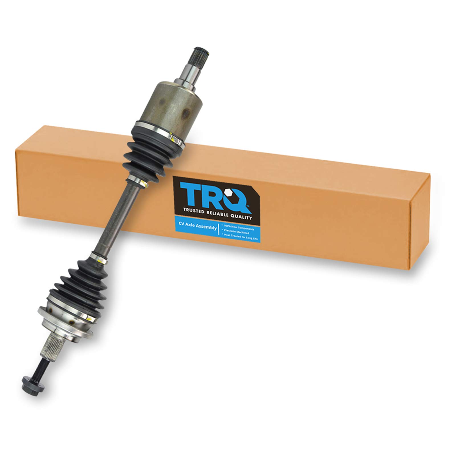 TRQ Front Passenger Side CV Axle Assembly Compatible with 2003-2005 Mercedes-Benz C240 4Matic 2003-2005 C320 4Matic 2006-2007 C280 4Matic 2006-2007