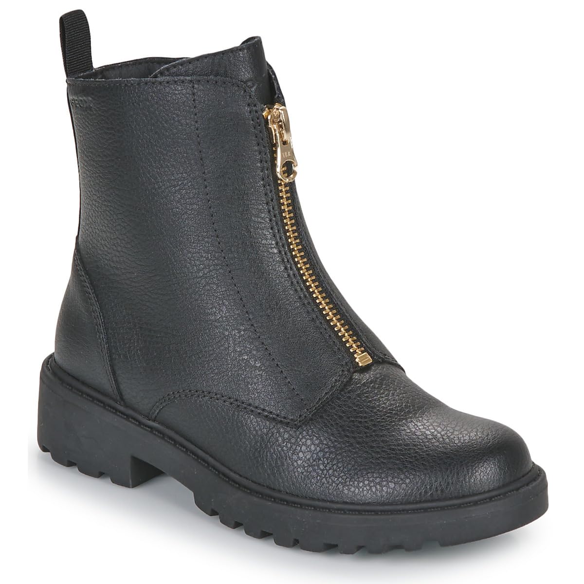 Geox J Casey Girl Ankle Boot, Black, 2.5 UK