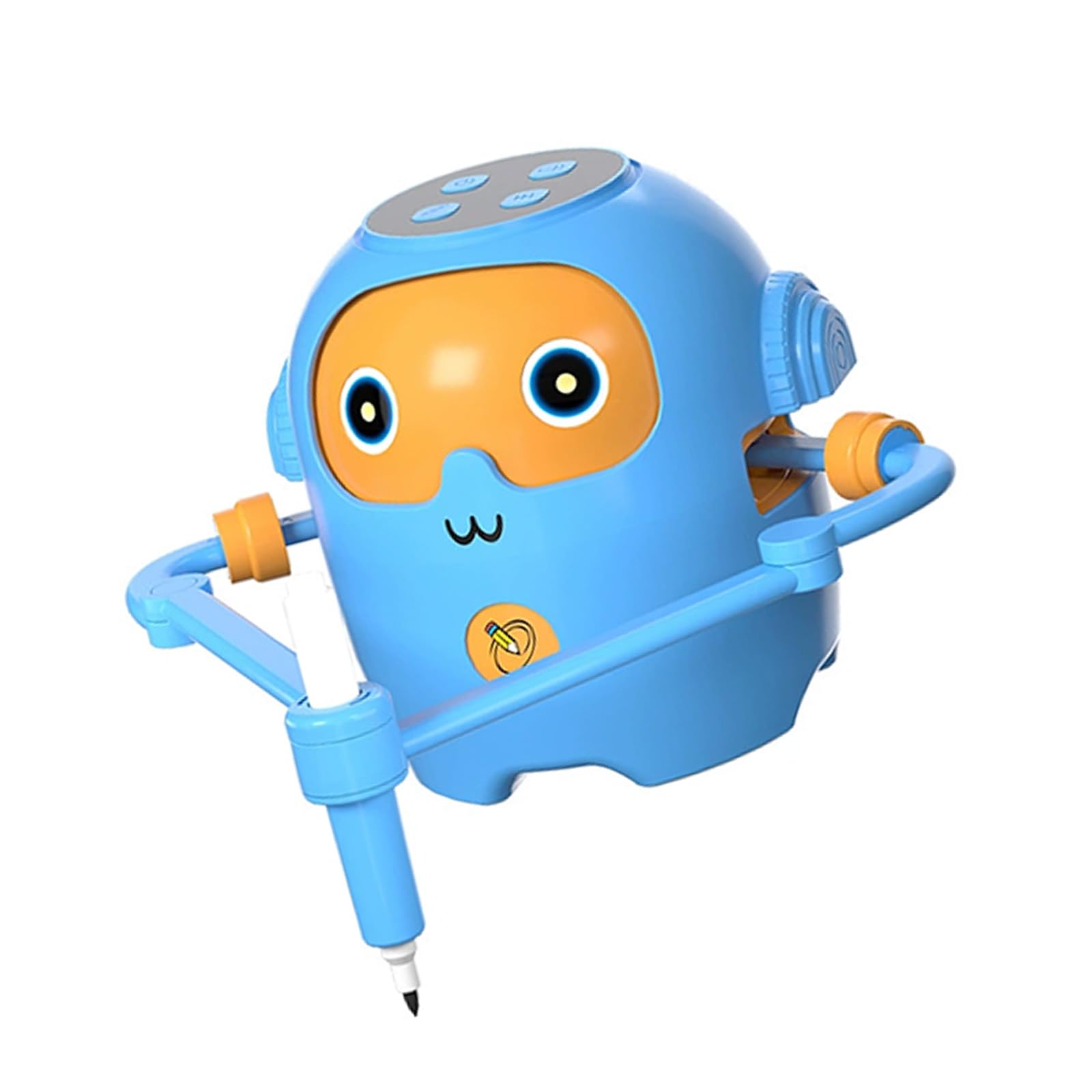 Elnwnnkc Friendly Art Drawing Machine with 1800mAh Battery and Color Robot Perfect for Early Education Intelligent Robot