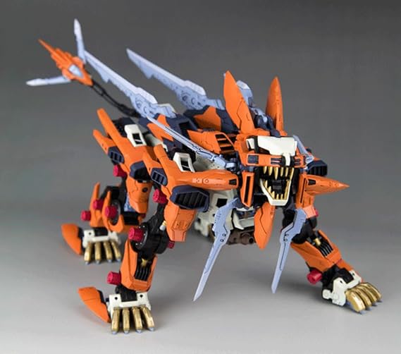 Kotobukiya HMM ZOIDS RZ-041 Liger Zero Schneider Marking Plus Version, Total Length Approx. 13 inches 330 mm, 1/72 Scale Plastic Model