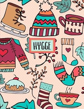 Paperback Hygge: Cozy Winter Notebook Writing Journal Composition Book, Wide Ruled, (8.5 x 11 Large) Book