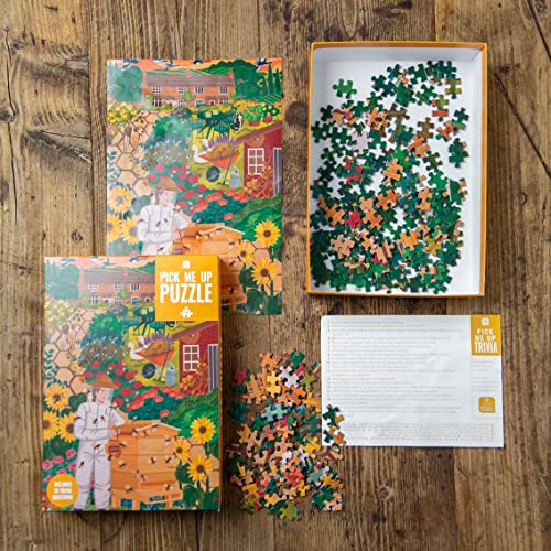 Talking Tables 'Cheesy' Puzzle – 250 Teile, Motiv Käsebrett, Inkl. Poster, Größe 33x26 Cm, Für Erwachsene & Kinder Ab 8