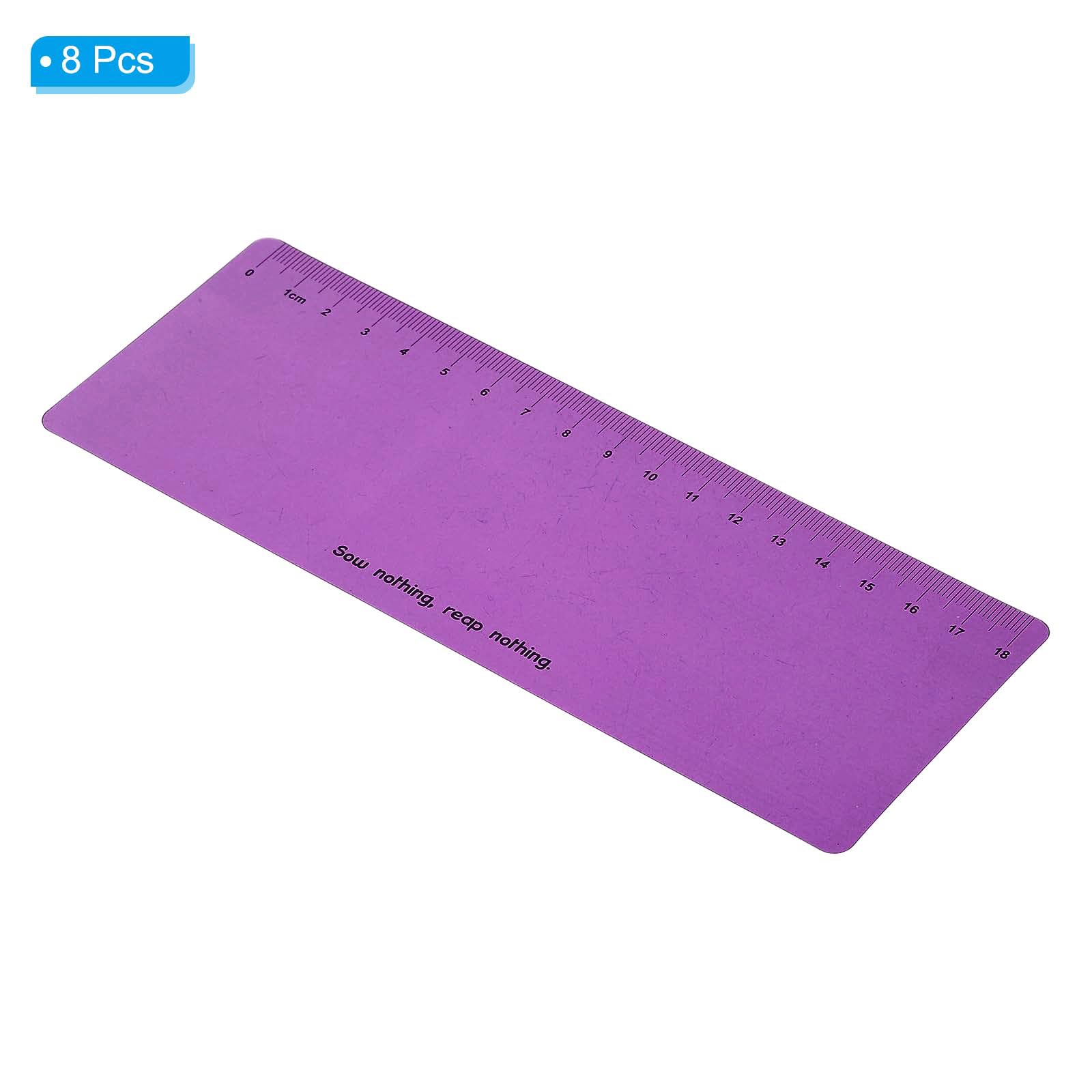 Guided Reading Strips, 8pcs Highlight Colored Overlay Bookmark Reading Tracking Ruler Teacher Teaching Supplies for Classroom(Purple) - Image 3