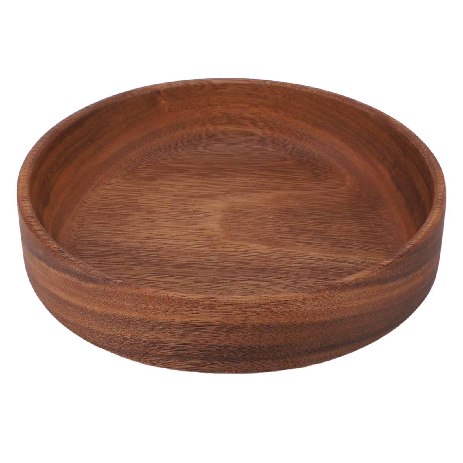 Jenngaoo Saladier Bois 20 cm, Bol à Fruits en Bois Massif, Grand Format, Corbeille a Fruit en Bois pour Pain, Apéro, Décoration, Style Rustique Moderne pour Cuisine et Salle à Manger