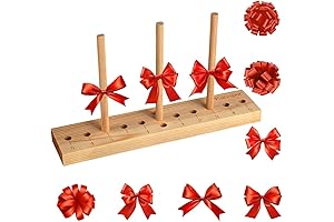 Bow Easy Bow Maker, Bow Making Tool for Ribbon, Wooden Wreath Bow...