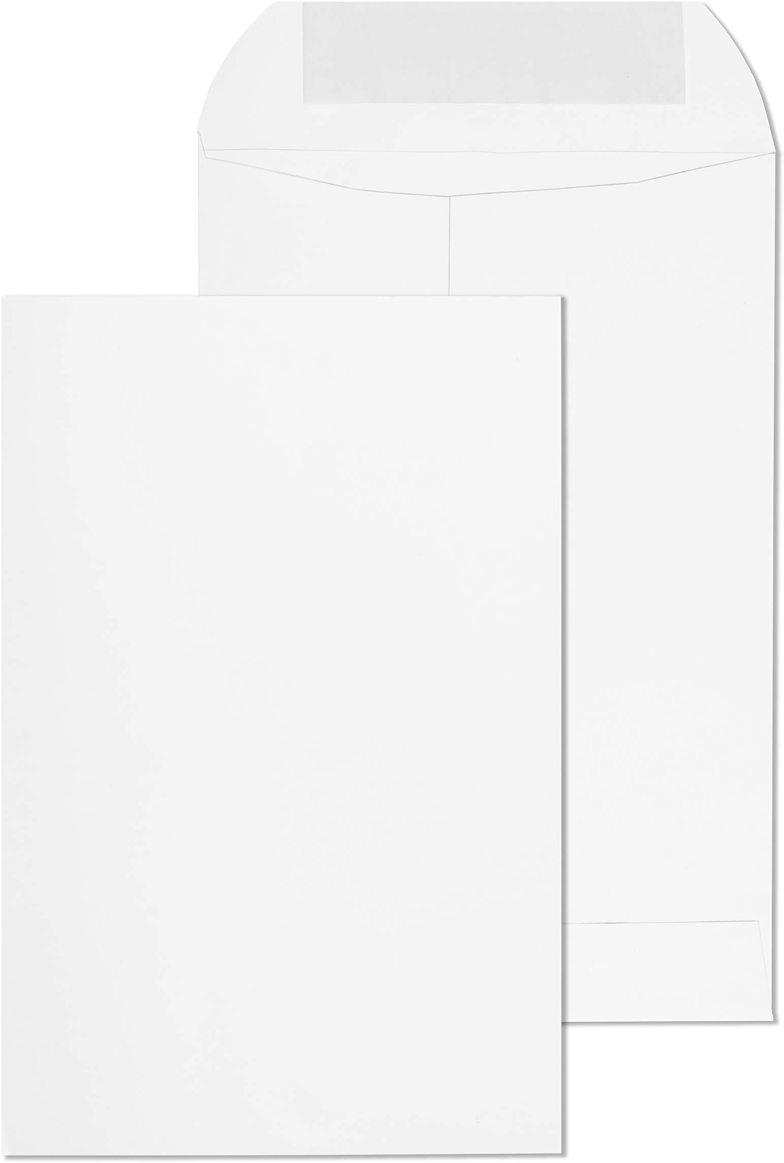 10x13 Envelopes Self Seal - 35 Pack - Open End White Mailing Envelopes for Catalogs, Presentations, Oversized Documents - Self Sealing Envelopes with Peel and Seal Closure - 28lb Heavyweight Paper