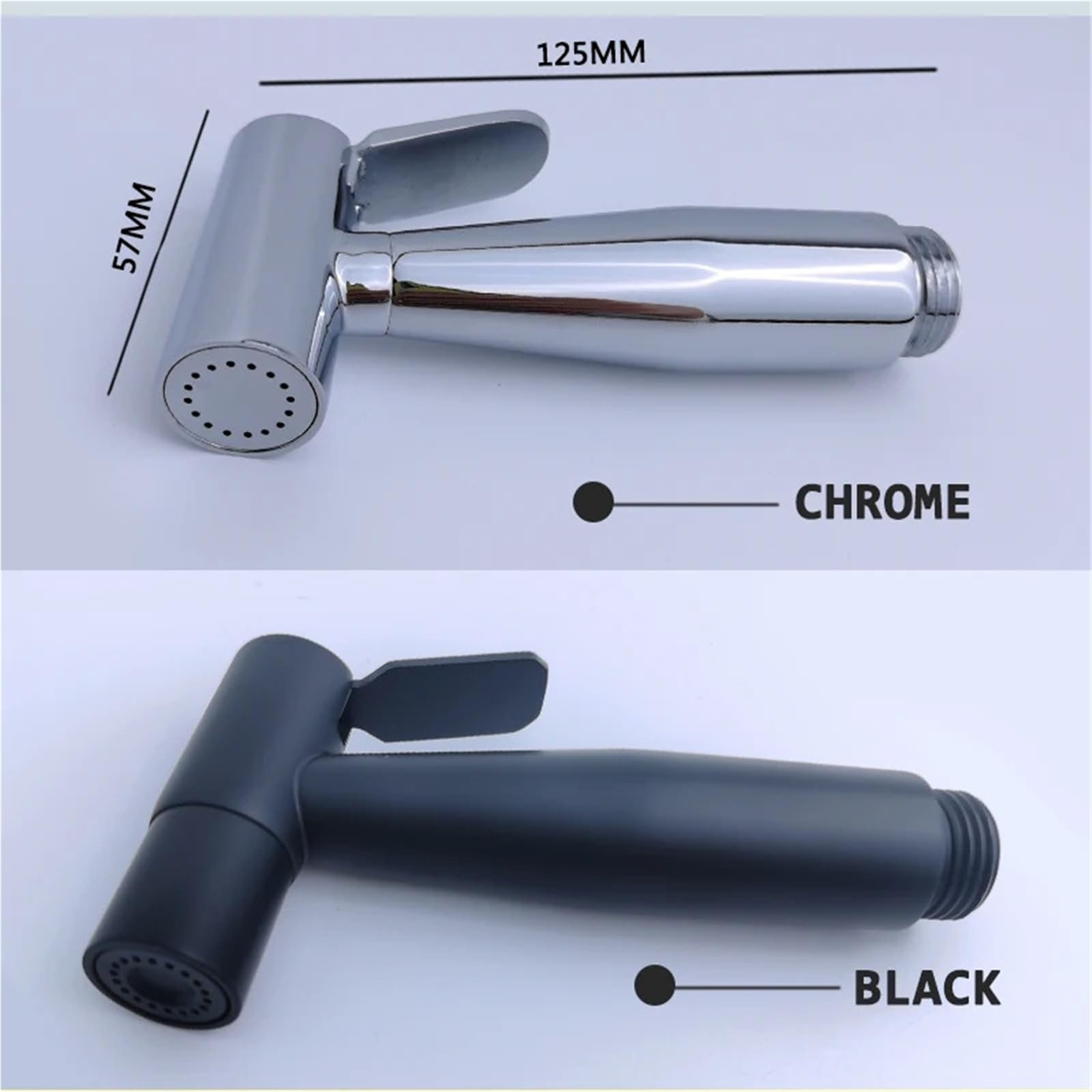 Set spruzzatore for bidet in acciaio inossidabile