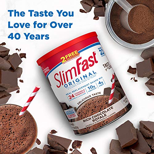 SlimFast Original Chocolate Shake Mix - Image 2