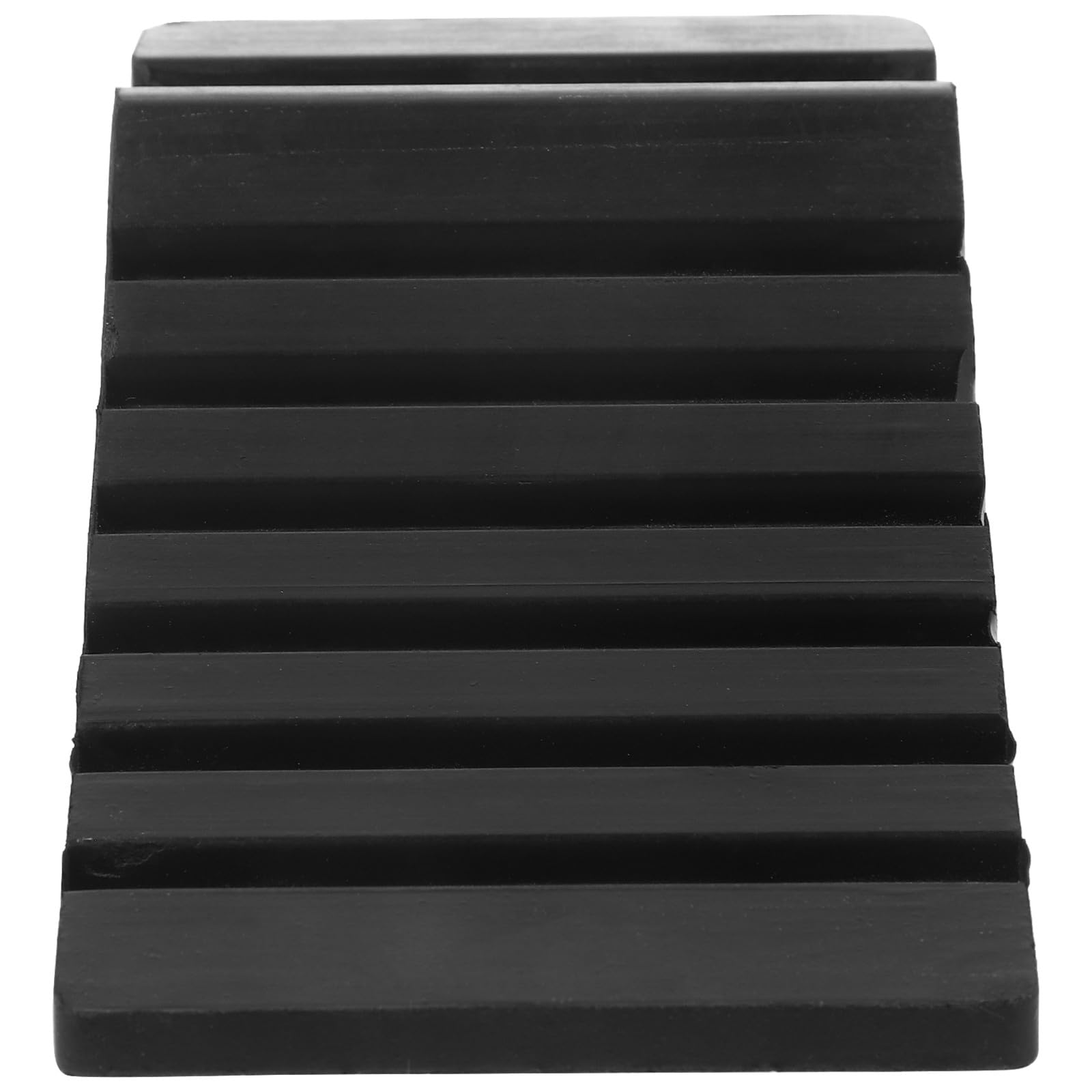 Calzo de Goma para Rueda, Bloqueador Antideslizante Portátil para Camión y Vehículo, Evita Deslizamientos, Negro, para Uso en Taller y Aparcamiento