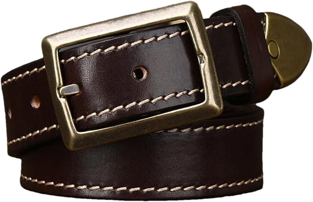 Amazon.com: 3.3Cm&3.8Cm Wide Thickened Leather Double-Sided
