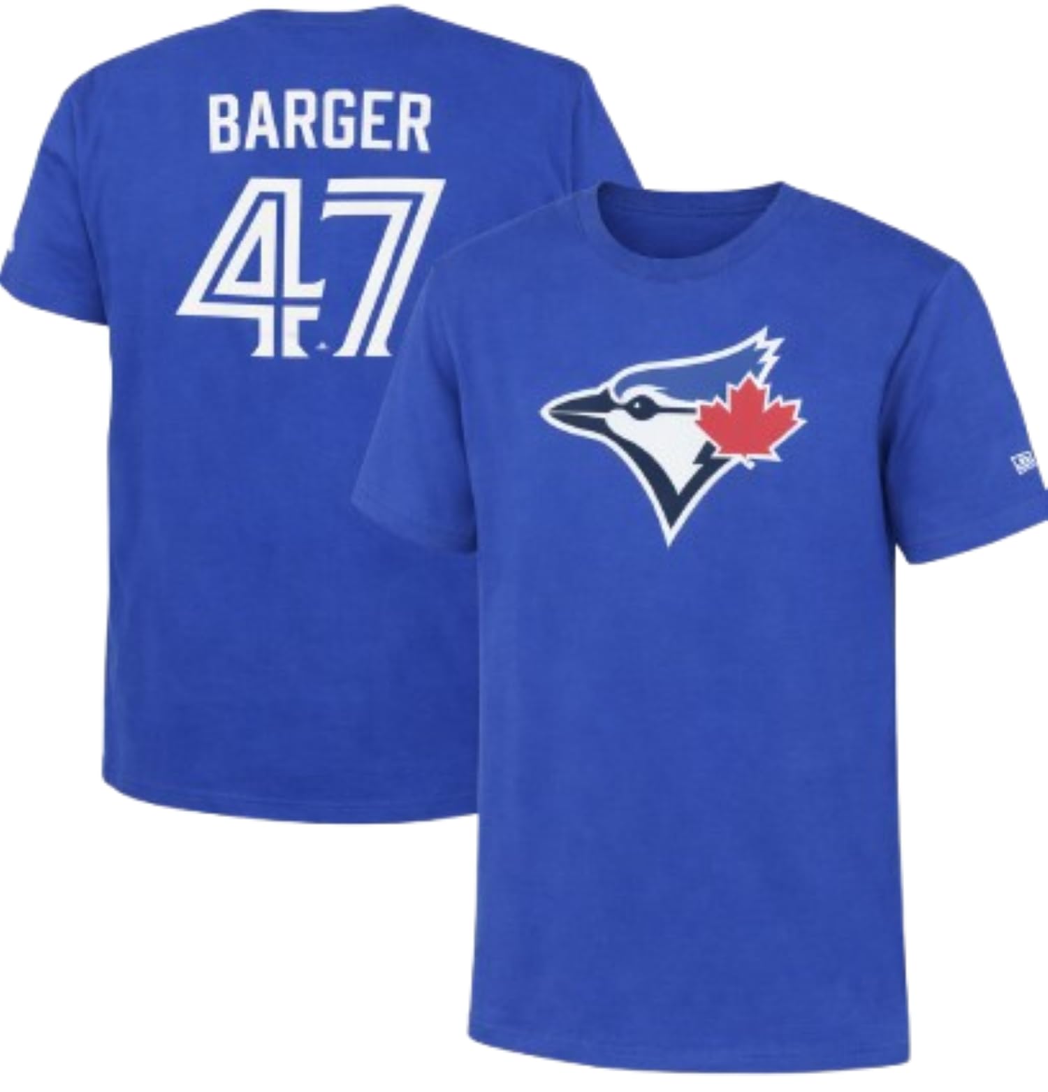 New Era MLB Toronto Blue Jays Player Name & Number T-Shirts - Royal Blue (CA/US, Alpha, Medium, Regular, Regular, Clement #22, Royal Blue) — view 6