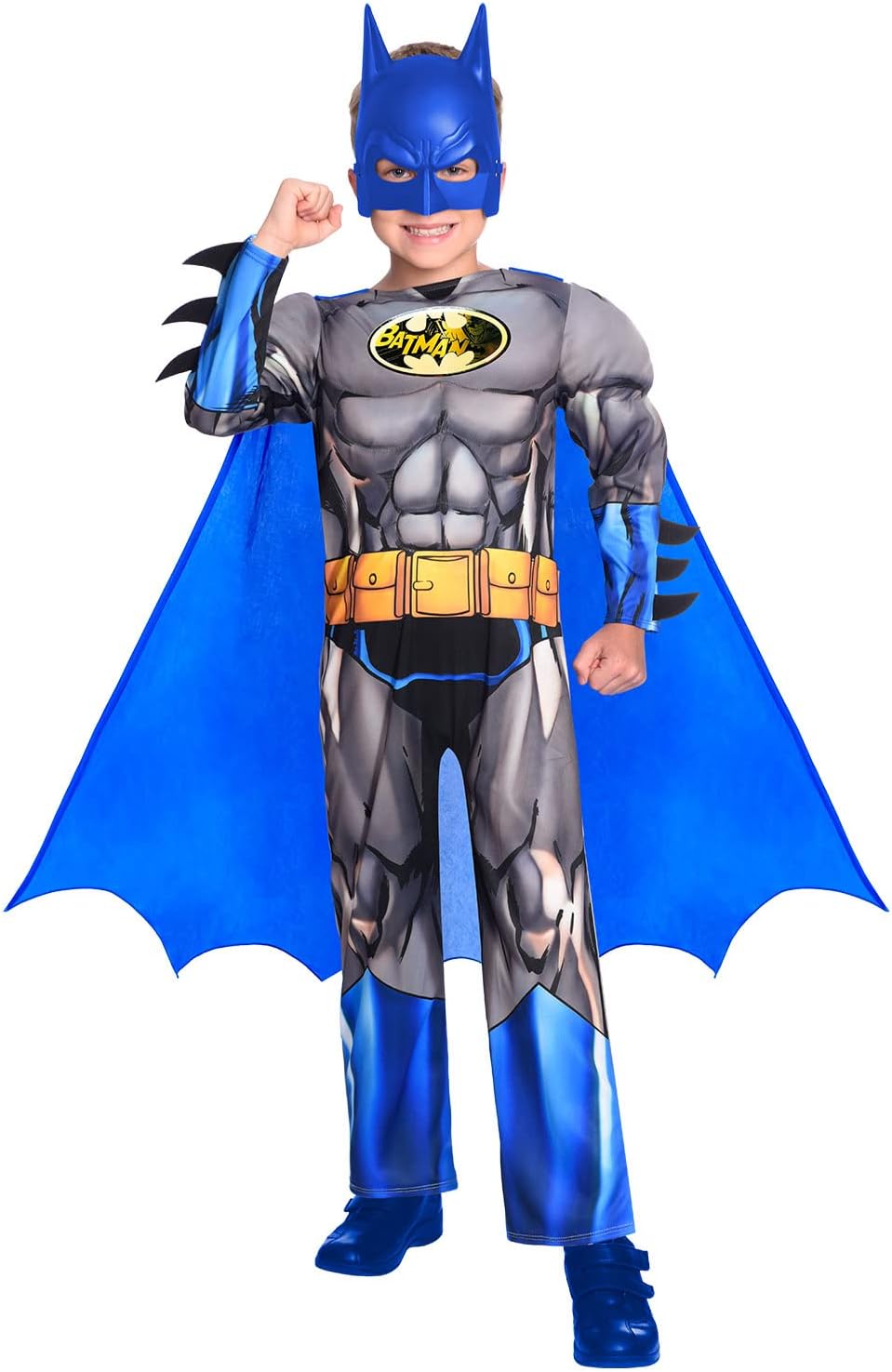 – Amscan - Boys Officially Licensed Batman Brave & Bold Kids Fancy Dress Costume Age: 3-12 Years