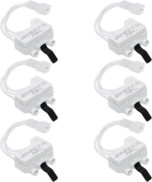3406107 مفتاح باب المجفف من Beaquicy - بديل لـ Whirlpool، Ken-more، Roper، Amana، Crosley Dryer 6-Pack