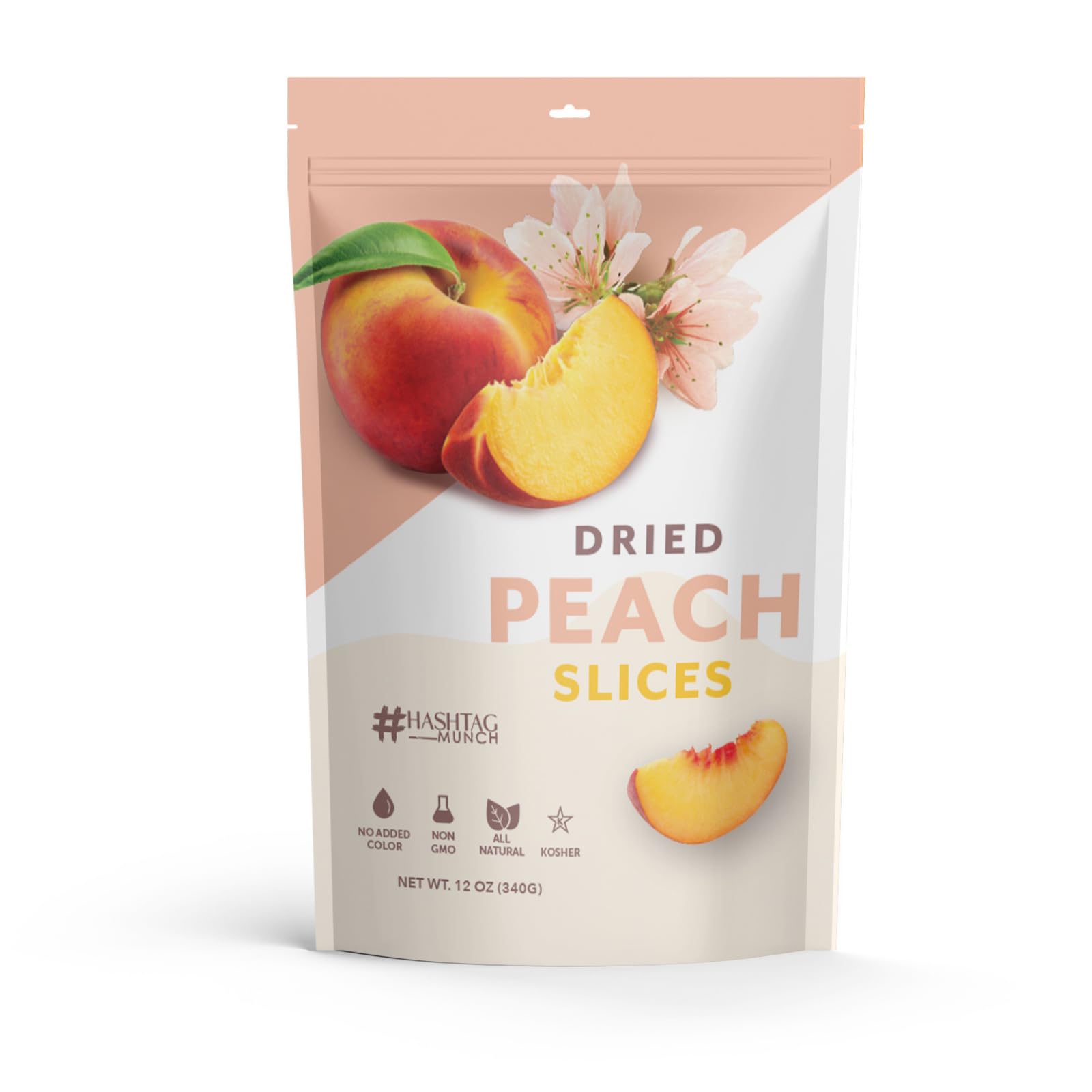 Amazon.com: Life Plus Style Gourmet Hashtag Munch Dried Peach