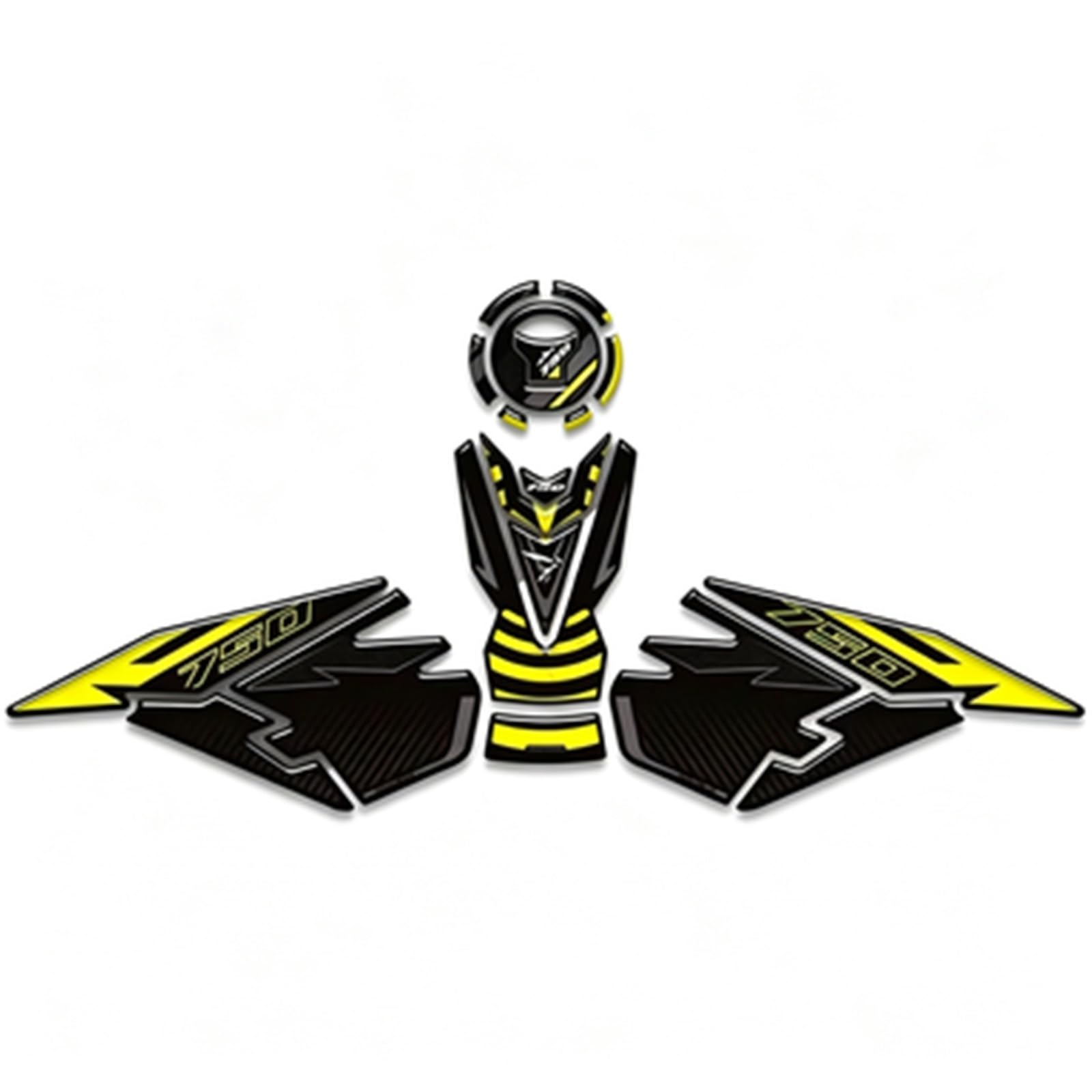 2023 2024 2025 2026 Motorcycle for Hornet 750 CB750 CB Tank Pad Cap Grips Gas Fuel Knee Stickers Decals Streetfighter(Color2)