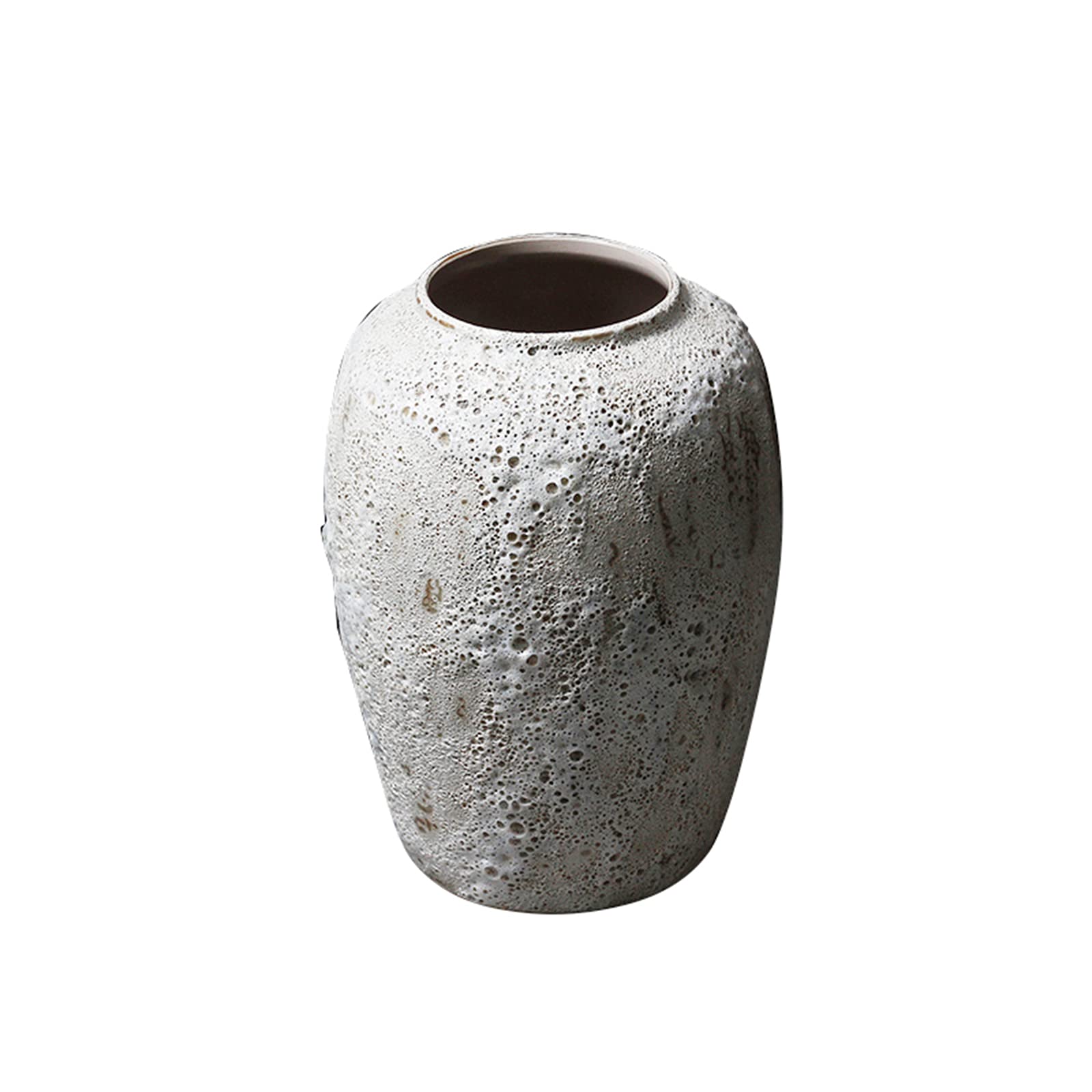 asdchZen Lava Glaze Vintage Vase, Craft Style Ceramic Vase Decorative Ornaments Indoor Floor-Standing Large Vase,28 * 40CM