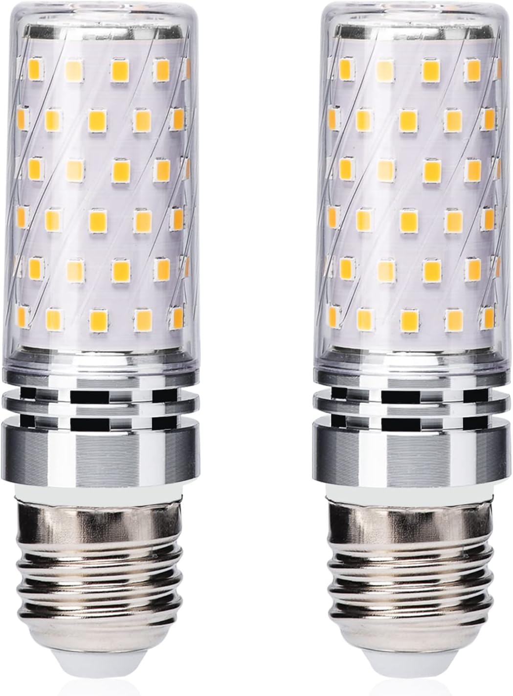 Ugvmn E27 LED Wheat Bulbs 12W Equivalent to 100W Halogen Bulbs, Warm White 3000K, Edison Screw LED Light Bulbs, Flicker-Free, Non-Dimmable, 1400LM, AC 230V, Pack of 2