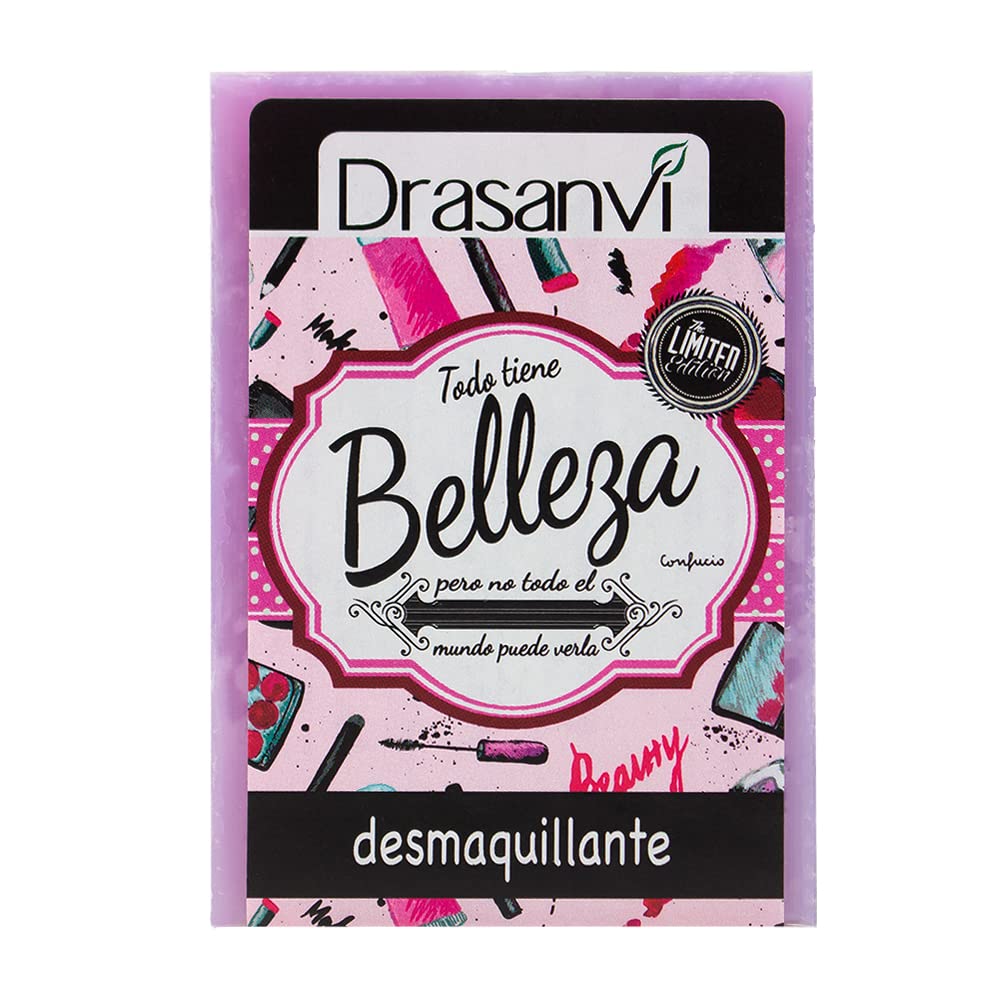DRASANVI JABÓN DESMAQUILLANTE - Eliminación de RESTOS e IMPUREZAS - 100g