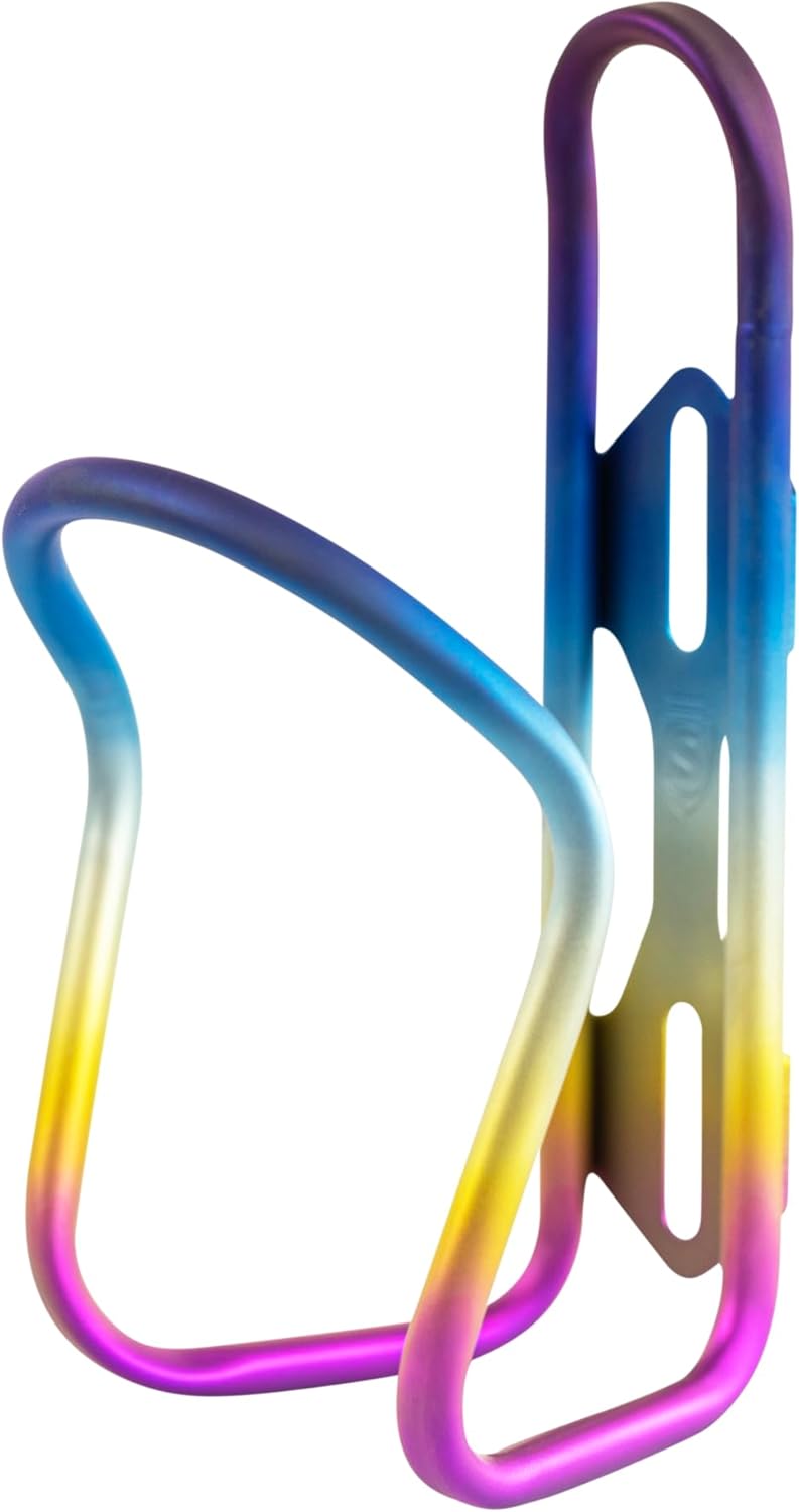 SILCA Sicuro Titanium Water Bottle Cage, side view