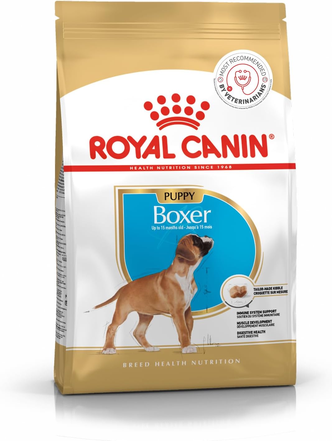Royal Canin Boxer Puppy, Dry Food, 3 kg