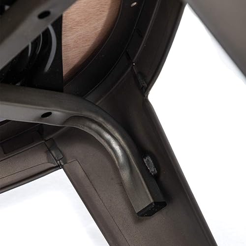 Miniatura 5 de Tongli Taburetes de bar de metal de altura de mostrador de cocina, juego de 4 sillas de cocina de comedor, respaldo alto, sillas de bar de 30