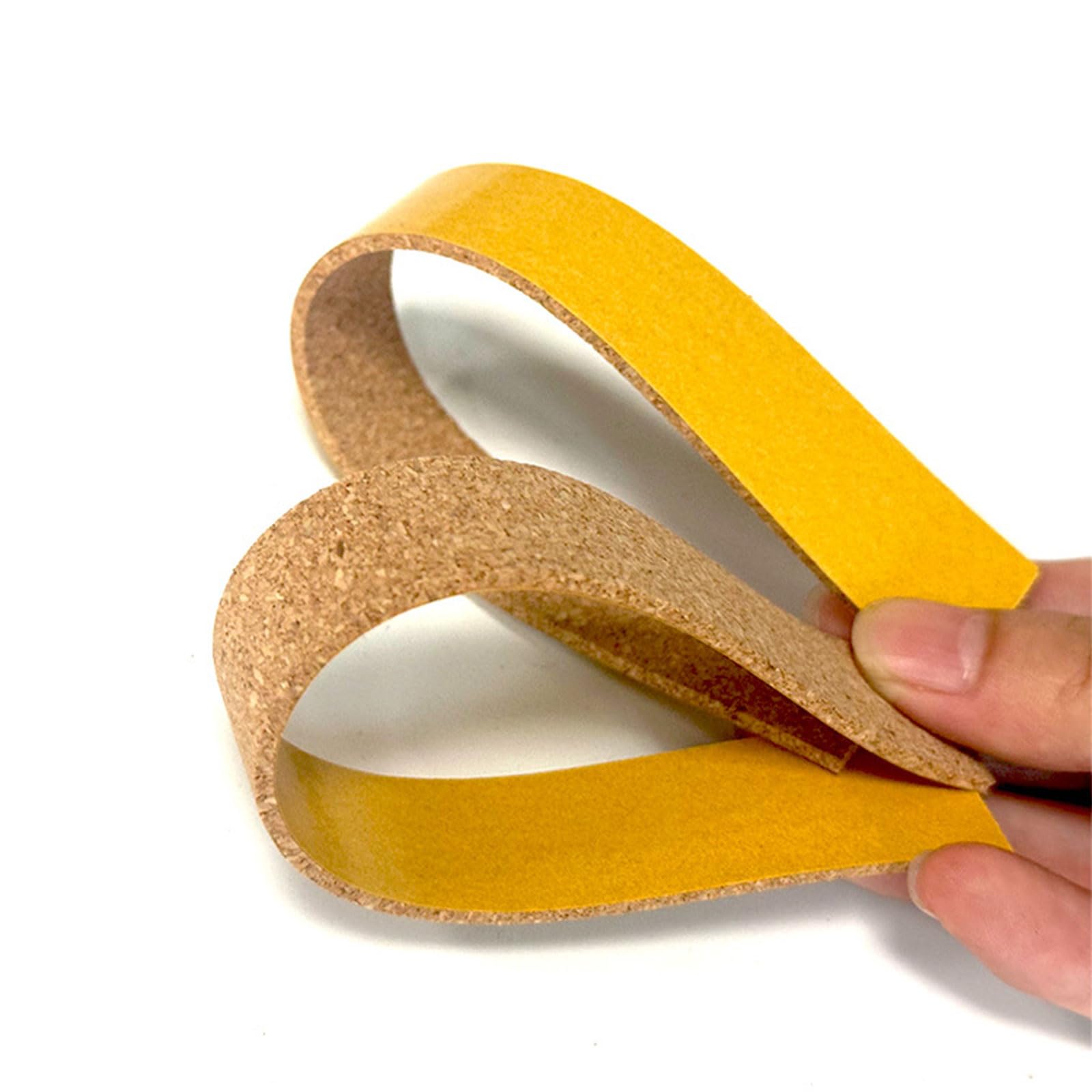 Strisce Di Sughero Autoadesive 200x20x2mm Per Regolare La Vestibilità Dei Cappelli
