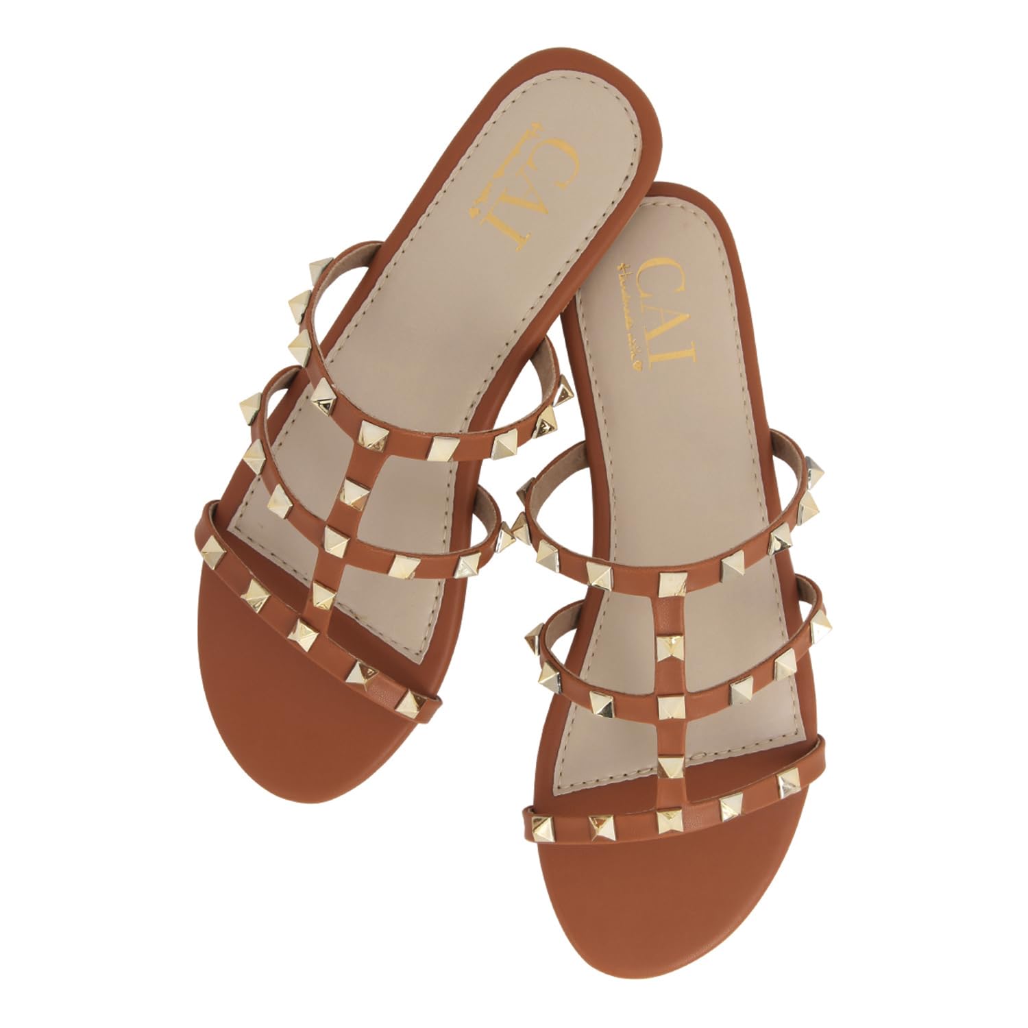 See full amazon price history chart for CAI Women Stylish Studded Slide Tan Sandals (Tan, UK Footwear Size System, Adult, Women, Numeric, Medium, 5) CAI Women Stylish Studded Slide Tan Sandals (Tan, UK Footwear Size System, Adult, Women, Numeric, Medium, 5) (B0DB5CG2ZC) Amazon Price History, Amazon Price Tracker
