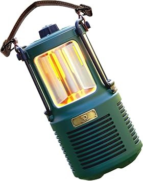 Dreamwave Conqueror Lantern Bluetooth Speaker with Light and Power Bank, 30W RMS Outdoor Speaker, IP66 Waterproof Dustproof, 29H Playtime, Bass and Treble EQ, for Camping and Overlanding