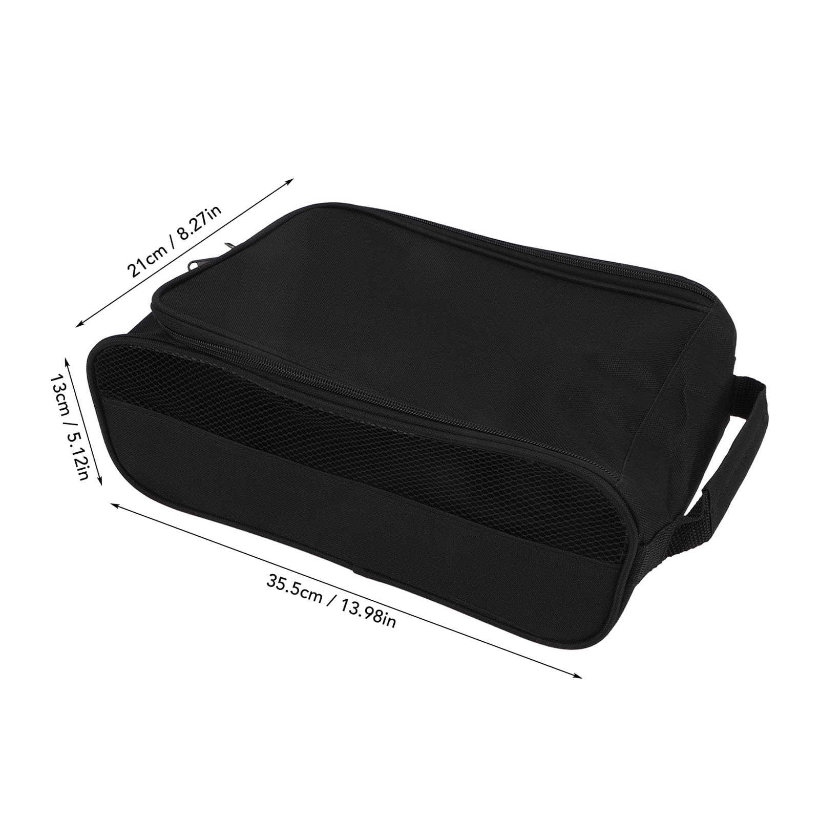 Golfschuhtasche, Tragbar mit Viel Platz, Sporttasche, Atmungsaktiv und Leicht zu Reinigen für Reisen, Golf, Outdoor, Fitness, Camping