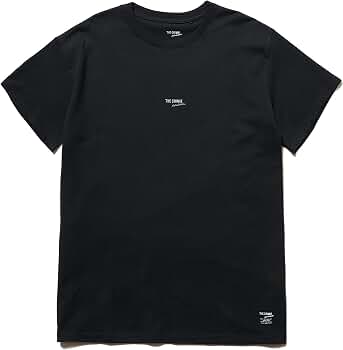 Amazon | [クライミー] ロゴTシャツ メンズ ファッション ブラック XXL