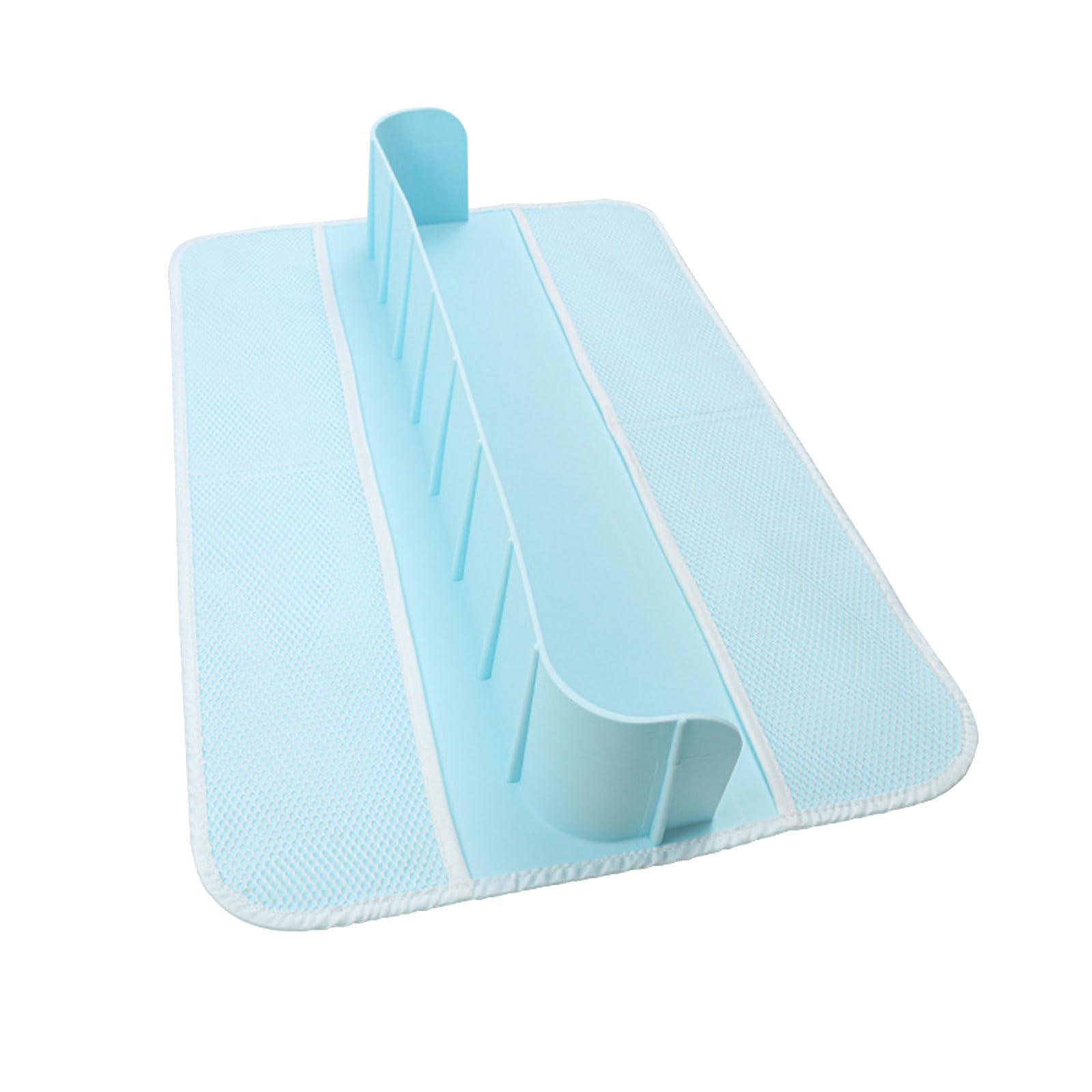 Xinsheinelry Multifunctional Spill Bathtub Divider with Easy Installation and Porable Toy Access Silicone Bathtub Splash Guard