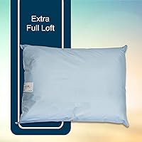Vista 5 de McKesson Almohada de cama reutilizable, resistente a líquidos y manchas, azul, 20 x 26 pulgadas, 12