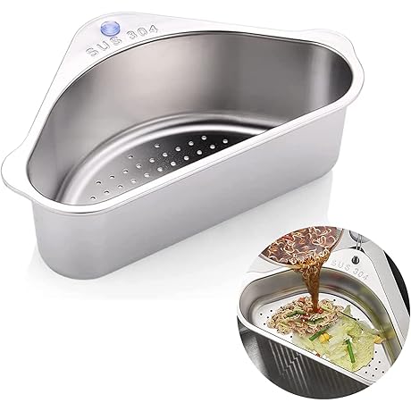 Stainless Steel Sink Strainer Basket