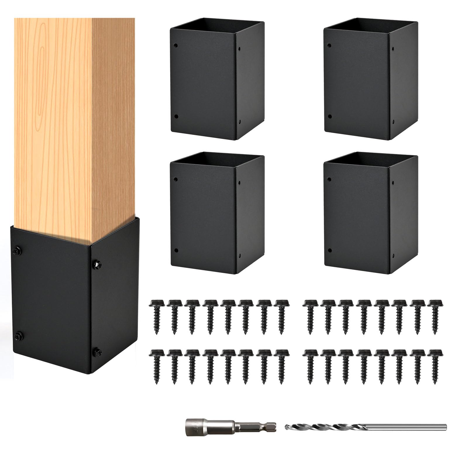 Amazon.com : POKOTO Post Protector Adjustable (Range 3.3-6in), Protects ...