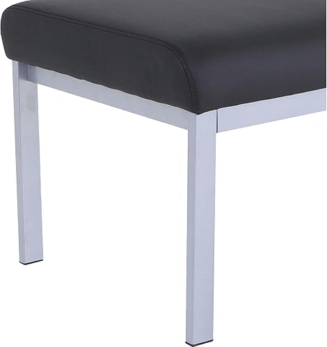 Miniatura 7 de Lorell Asientos sanitarios Banco de invitados, color negro