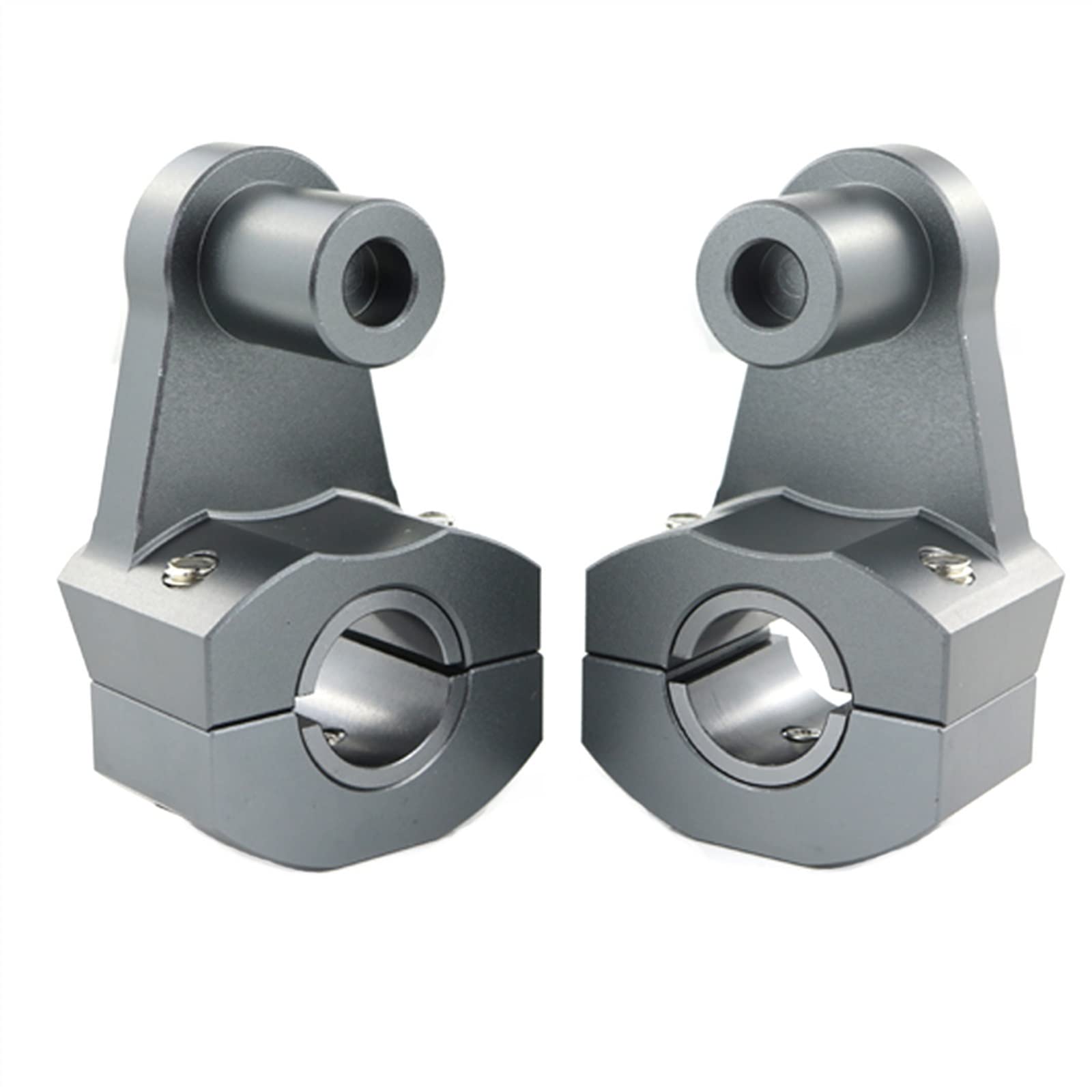 WOLWES Riser Manubrio per Moto Riser Manubrio Moto Compatibile con CR250R CR125R CR500R 7/8 '' 22mm Manubrio Moto Fat Bar Mount Morsetti Riser (Color : 2)
