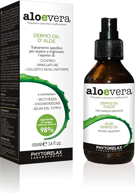 DERMO OIL ALOE - Aloe Vera Huidgel para Cuidado Corporal Unisex
