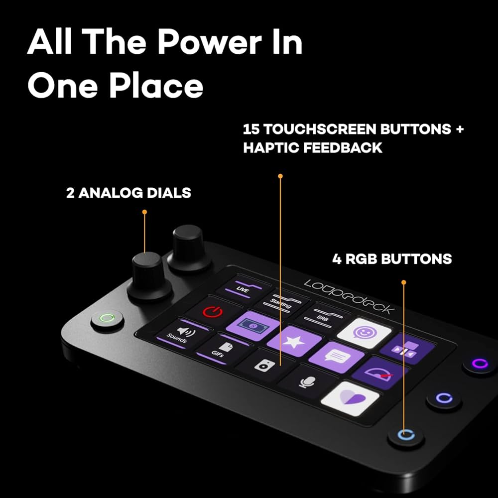 Loupedeck Live S – O console de streaming para produtividade