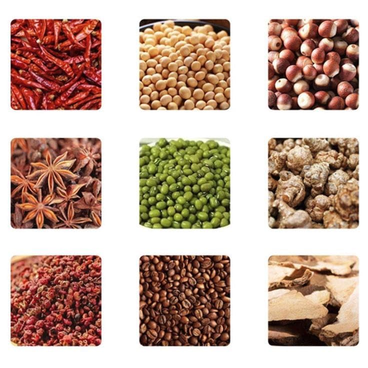 Image of Mini Electric Spice Grinder Machine One Touch Stainless Steel Coffee Masala Nuts Seeds Dry Grinding Compact Kitchen Tool Device