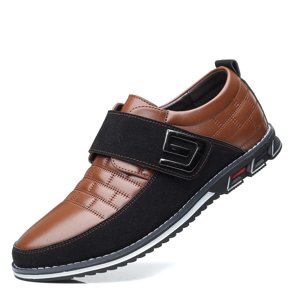 Mens Loafers Premium Leather Comfort Business Casual Oxford Shoes Office Working Driving Walking Shoe