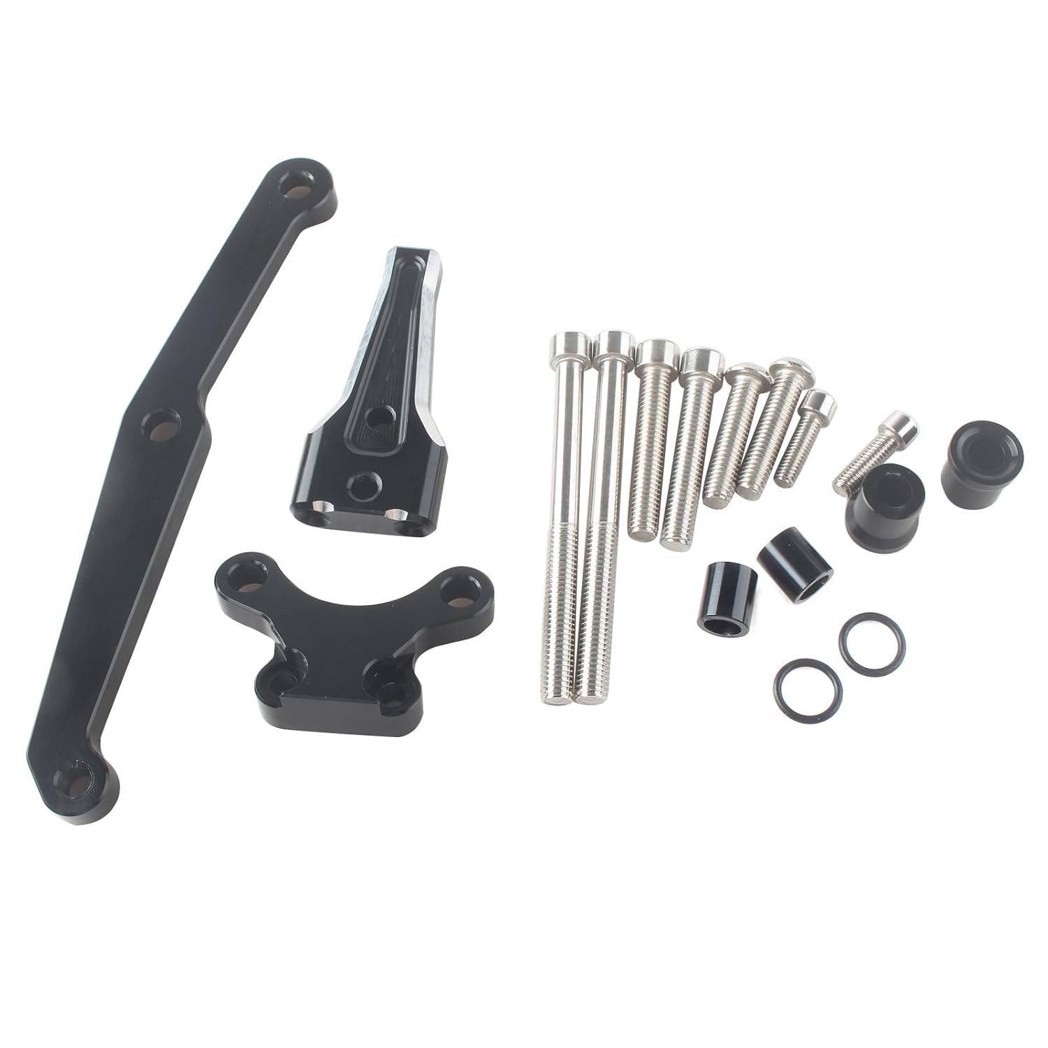 Suporte de Montagem para Estabilizador de Direção de Motocicleta - Honda CB650R 2019-2021 - Preto