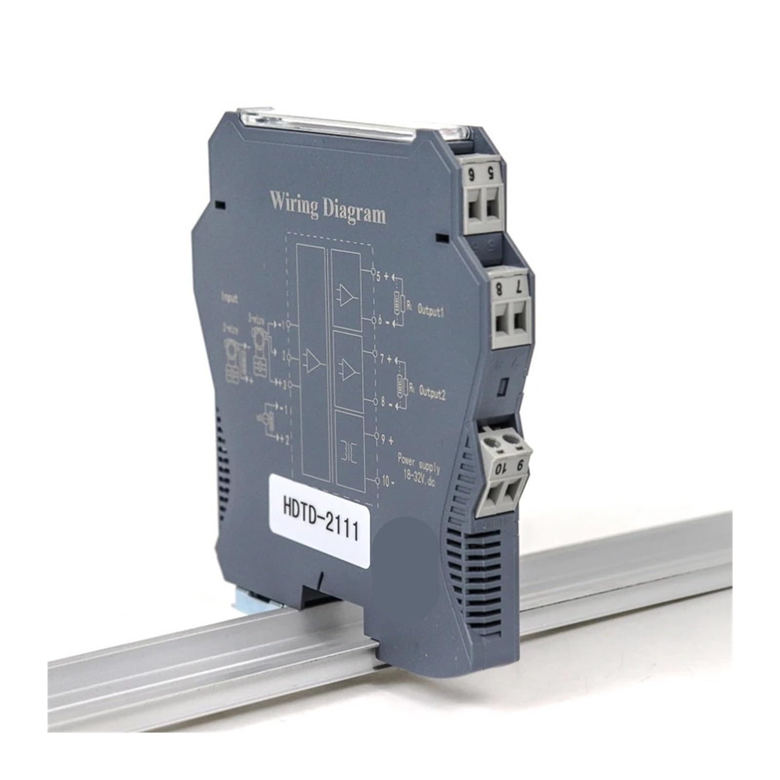 220 V Netzteil 0–10 V Signalwandler 4–20 mA Signalisolation Tratransmitter (1–5 V IN-220 V-4–20 mA)