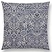 Coprisedie con Schienale 4 Pezzi Hermosa Buganvilla Hermosa Flor Doodle Colorido Patrón Decorativo Mandala Funda De Cojín De Coche Sofá Funda De Almohada 45 * 45 Cm-13_Pc 1