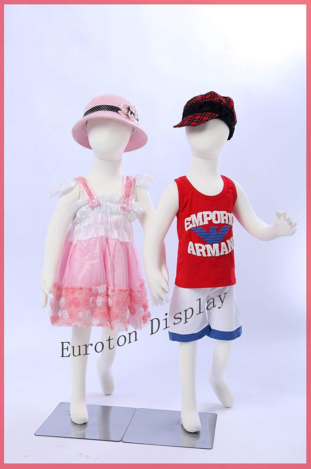 R4 2 Kinderpuppen 95cm Flexible biegbare Körper Schaufensterpuppe Mannequin Kids Mannequin …