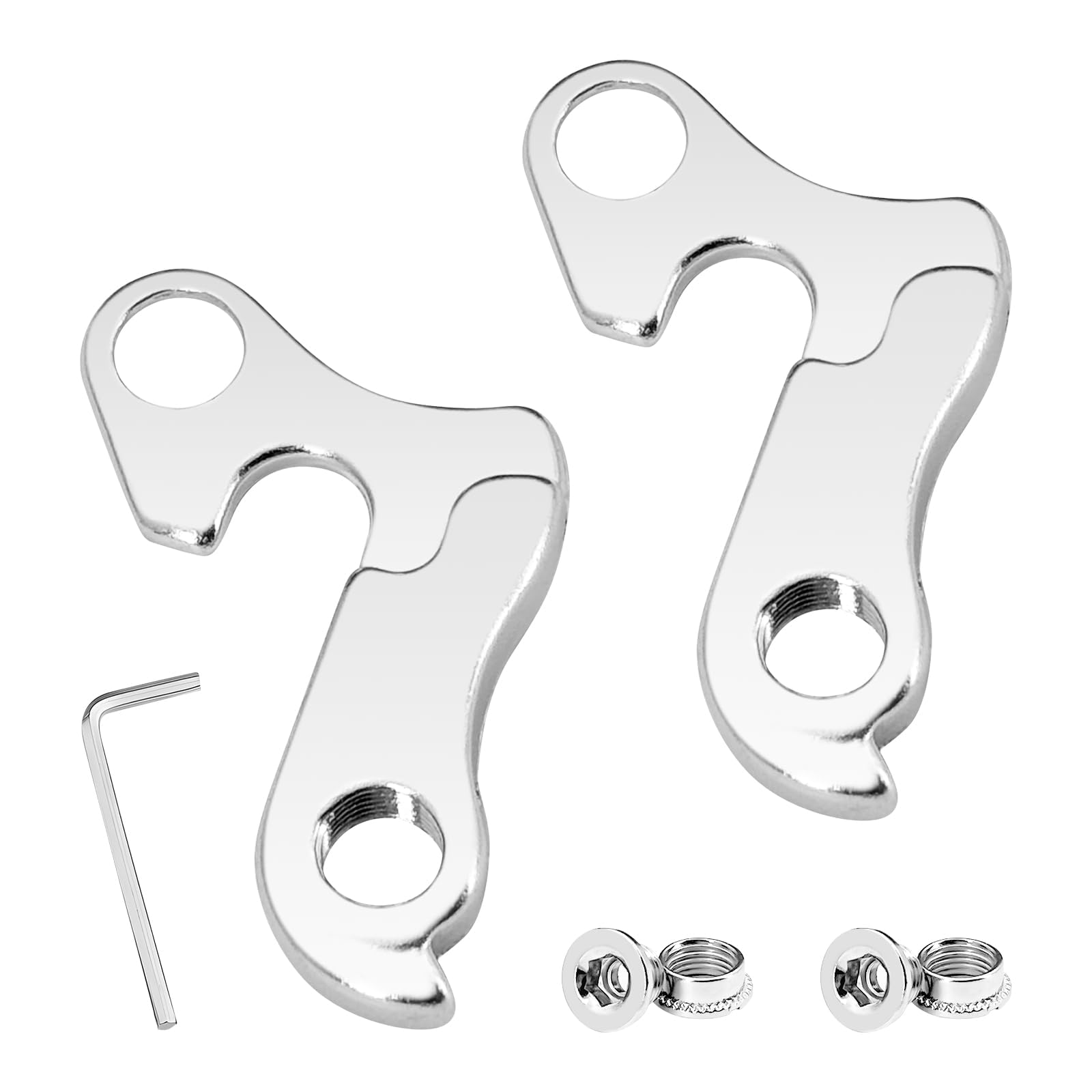 Cambio per bicicletta Shimano & Cube – Gancio posteriore per bicicletta GH-011, occhio del cambio posteriore per biciclette, Derailleur Hanger, gancio del cambio per bicicletta con viti, ricambio per