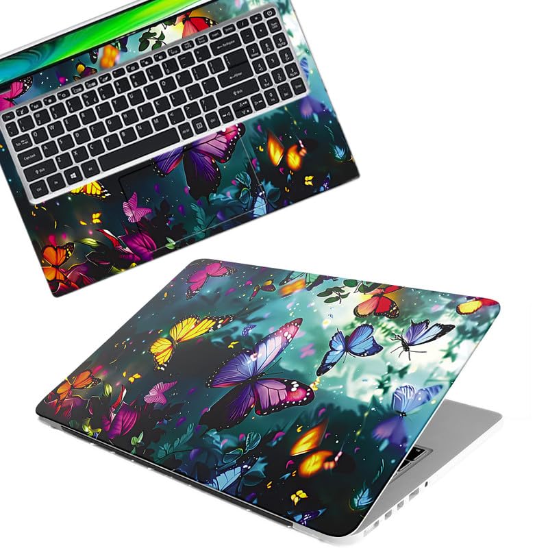 DSGN 563 Full Body Laptop Skin Bubble-Free| Laminated| Removable| HD Quality Sticker for Laptops Upto 15.6 Inches Compatible with Hp/Dell/Acer/Lenovo/Asus etc.