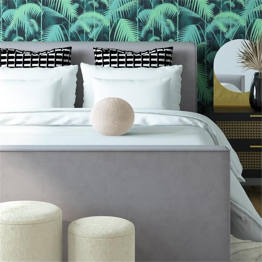 Tov Furniture Boba Round Pillow (Cream, 14 inch)