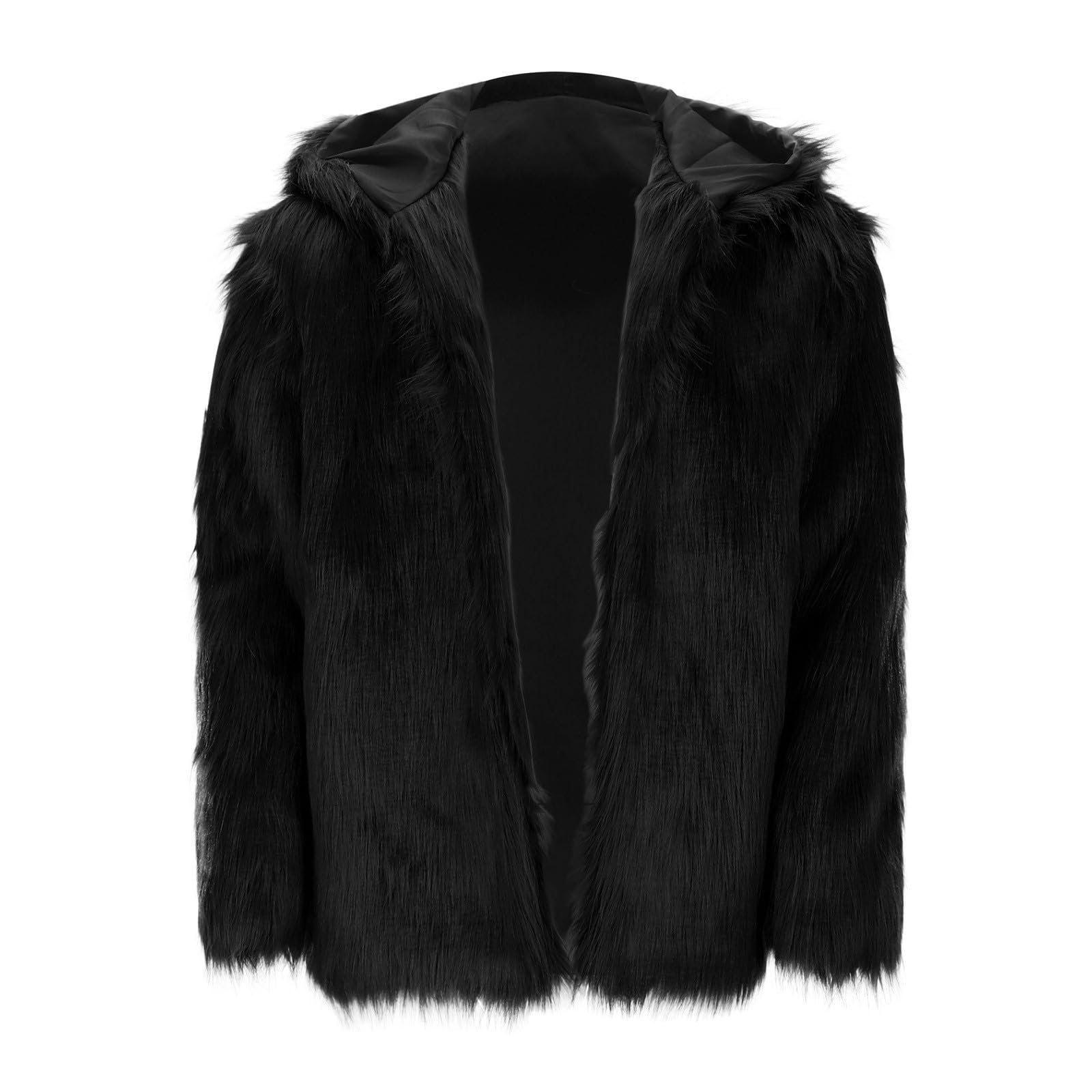 Genérico Jerséis para Hombre - Suéter De Invierno para Hombre Abrigo térmico de imitación para Hombre Chaqueta de Invierno con Forro térmico Muy cálida Peluda y Pesada con Forro Polar